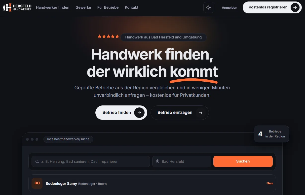 Hersfeld Handwerker